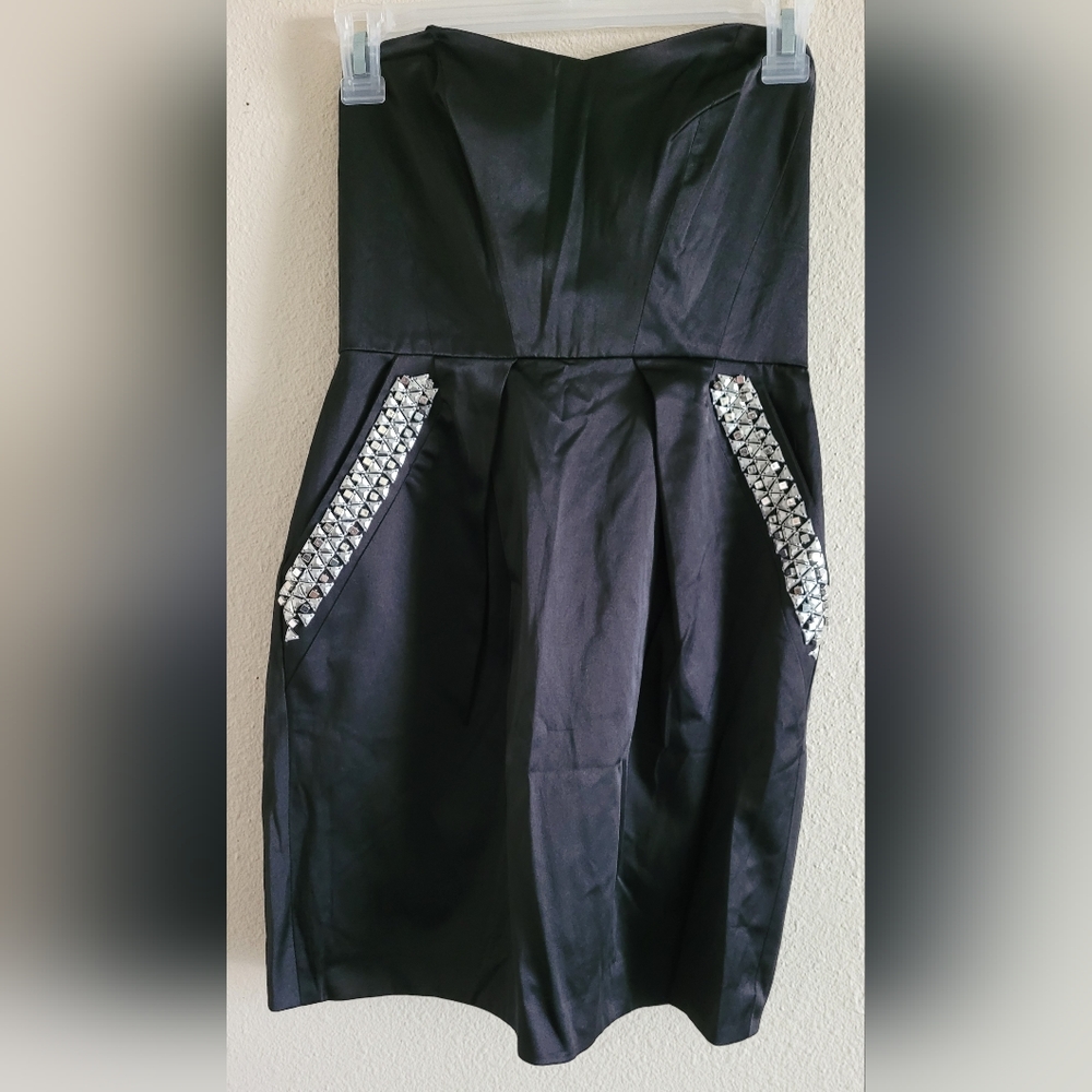 BCBGeneration Sz 2 mini black dress